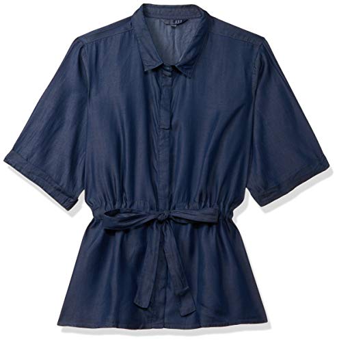 Image of AND Women's Solid Regular Fit Top