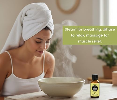 Image of Earth N Pure Eucalyptus Essential Oil | 100% Pure & Undiluted | Steam Distilled | Easy Breathing, Muscle Comfort & Mental Clarity | Vegan & Cruelty-Free | 30ml