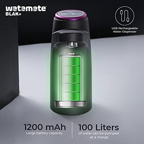 Image of Blak Plus Wireless Automatic Water Dispenser Pump with Rechargeable Battery for 20 litre water cans