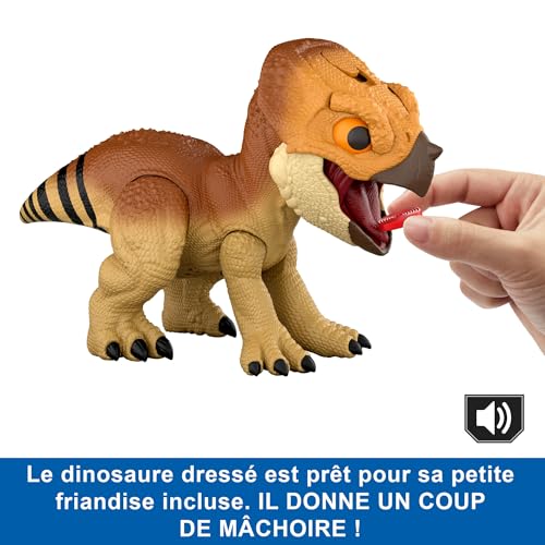 Jurassic World Figurine Aquilops à apprivoiser Dinosaure interactif Jurassic World JGC01 - vue 10