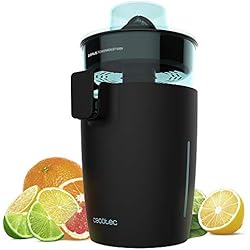 Exprimidor Cecotec 600 Cecotec exprimidor naranjas eléctrico Zitrus TowerAdjust Easy. Potencia 350 W,Filtro regulador de Pulpa,2 Conos Desmontables de Diferente tamaño, Tambor Libre de BPA, Capacidad de 0,5 L