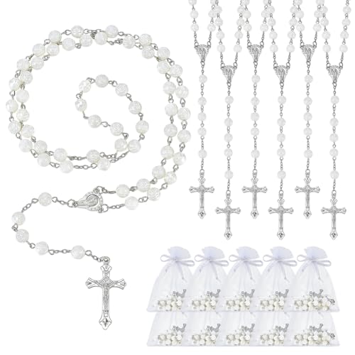 Chapelet catholique avec pendentif Notre-Dame de Marie lot de 36