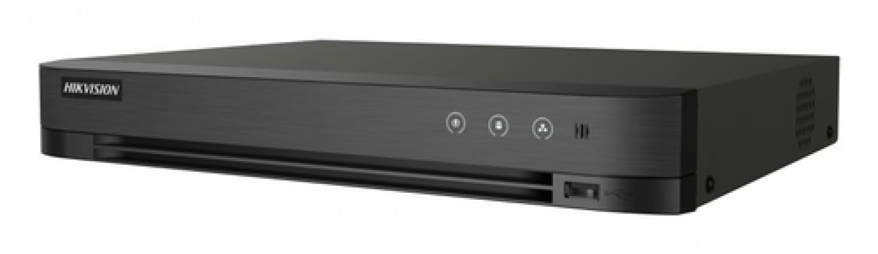 Hikvision DVR, 4 canali Turbo HD + 4 canali IP, 8 MP 4K, riconoscimento facciale, 1 disco rigido max. 10 TB