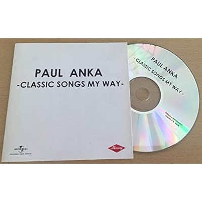 Paul ANKA - Classic Songs My Way 13-trk - CD - PROMOTIONAL ITEM