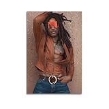 AUEYQWHE Lenny Kravitz Poster, Wandkunst, ästhetisches 