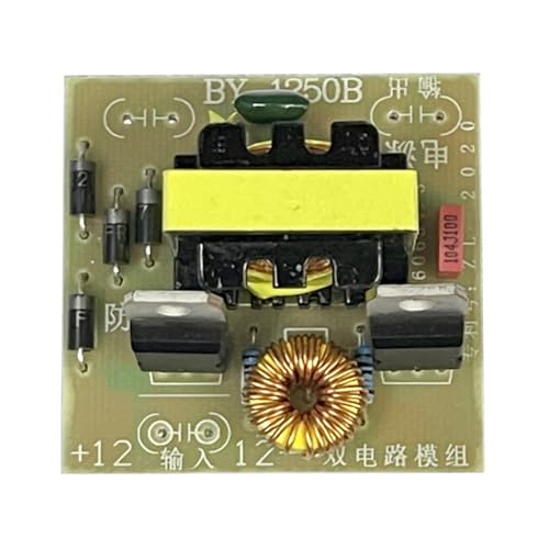 Wsdsgz Módulo de potencia de paso a paso de alta frecuencia que convierte 12 V CC a 220 V CA con módulo inversor de aumento de salida estable