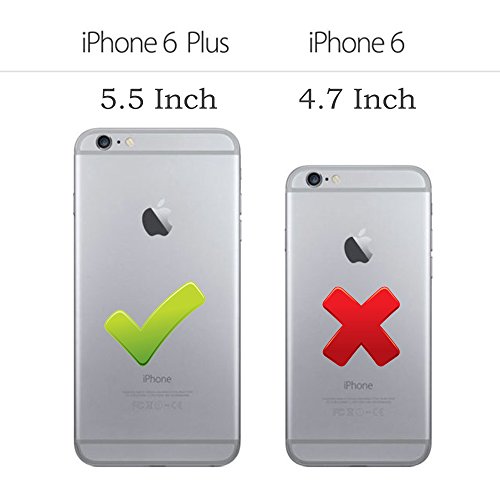 Ucolor Iphone 6S Plus 6 Plus Case Iphone 7 Plus 8 Plus Case Gold Glitter Floral Unicorn Waterfall Clear Protective Case For Iphone 6S Plus/ 6 Plus (5.5") #TOP1