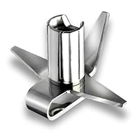 bamix Zubehör Multimesser für alle bamix Stabmixer, Multifunktionsmesser zum Mahlen, Pürieren & Hacken, Edelstahl