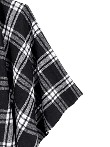 Image of Breezy Lane Women's Shawl Wraps Warm Poncho Ruana Wrap Cardigan
