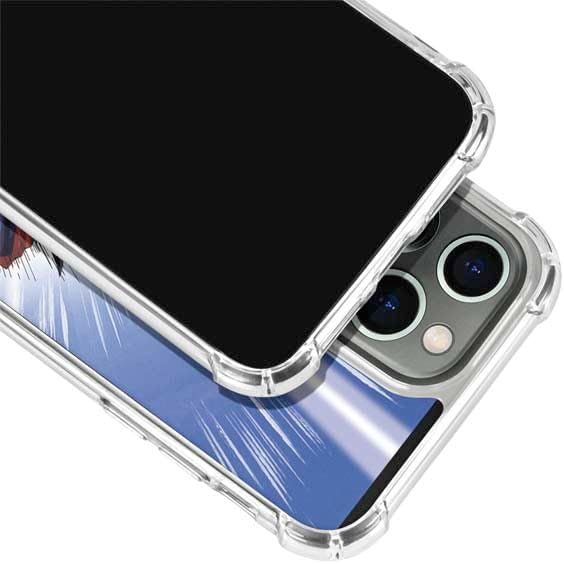 Skinit Clear Phone Case Compatible with iPhone 13 Pro Max - Officially Licensed Dragon Ball Z Goku Kamehameha Blast Design