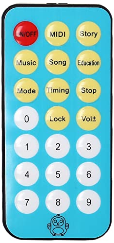 Aiyingle Happy bed bell with remote control for girls-Orange