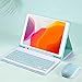 AnMengXinLing Keyboard Case for iPad Air 11 inch (M3 2025/M2 2024) with Mouse, Case for iPad Air 5th/4th Gen with Keyboard Cover with Pencil Holder, Green