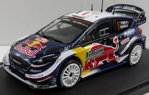 Monte Carlo Rally Winner WRC 2018 Sébastien Ogier (co-driven by Julien Ingrassia) Fiesta Car Diecast Model SCALE 1/43 | PB03