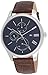 Produktbild Tommy Hilfiger Multi Zifferblatt Quarz Uhr für Herren mit Braunes Lederarmband - 1791847