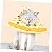 Parliky Comfortable Pet Recovery Collar Cat Dog Soft Breathable -Licking -Scratch Elizabethan Collar Adjustable Size