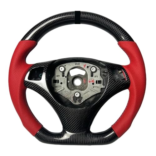 Car Universal Steering Wheel Compatible With BMW E92 E90 E93 M3 E84 E87 320c 325li 330 335 Carbon Fiber Steering Wheel(Style A)