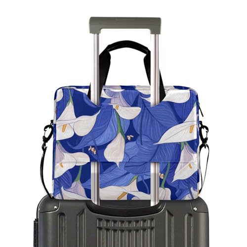 Funda para Laptop 15.6" Azul con Asa y Correa Ajustable miniatura 4