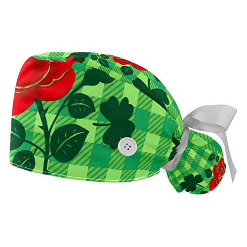Chapeau de travail Saint-Patrick respirant et réglable pour homme et femme JDEZ