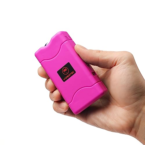 Image of VIPERTEK VTS-880 Mini Stun Gun for Self Defense Rechargeable with LED Flashlight