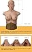 Crossdressing Female Silicone Crossdresser Mask Eudora Mask with Breast Big Boobs(with Make Up, Color 2)
