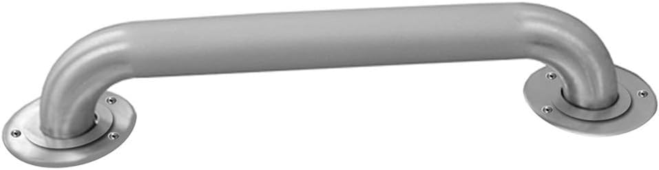 1-1/4" x 36" Peened Finish Grab Bar with Exposed Flange