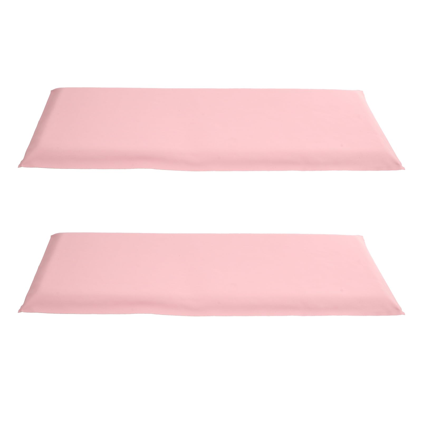 Protección infantil fácil de instalar con panel acolchado de pared autoadhesivo rosa 2 piezas
