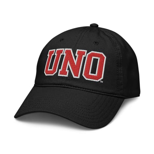 Gorra de béisbol negra ajustable Nebraska Omaha Mavericks miniatura 1