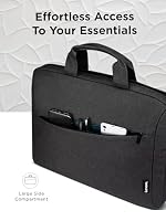 Lenovo [Tasche] 15,6 Zoll Casual Topload Laptop Tasche T210 (wasserabweisend), works with Chromebook (WWCB), schwarz, 435 g (0.90 lbs) – Ansicht 5