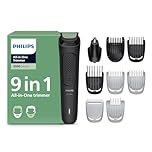 Philips India's No.1 Men's Trimmer | Single stroke beard trimming | 9-in-1 All in One Grooming Kit- Face, Hair & Body| Ear/Nose Trimmer attachment | Intimate Comb | 5yrs* warranty | MG3927