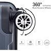 Travelhouse Hardshell Luggage Set,3 Piece Hardside Suitcases Set with Double Spinner Wheel,Lightweight PP Travel Carry-on luggage set with TSA lock
