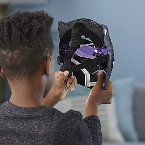 Image of Marvel Black Panther Studios Legacy Collection Black Panther Vibranium Power FX Mask Roleplay Toy, Toys for Kids Ages 5 and Up