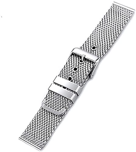 Bracelet de montre universel en acier inoxydable 18mm 20mm 22mm 24mm avec boucle