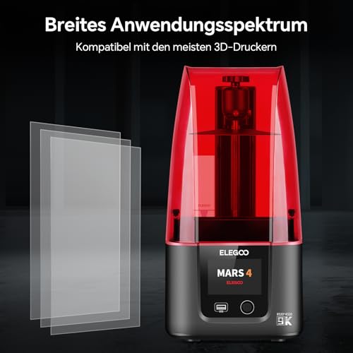 ELEGOO PFA Release Film Lot de 3 pièces de rechange pour imprimante 3D 2 ELEGOO PFA Release Film Lot de 3 pièces de rechange pour imprimante 3D – Image 3