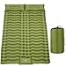 Chewtoyo Camping, Sleeping Inflatable Pad 78.7 X 55 X 3.9 Inches with Foot Pump, Adjustable Pillow for Hiking, Climbing, Backpacking, Traveling, Self-Inflating Sleeping Mat Double