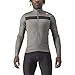 Produktbild Castelli Men's Puro 3 Jersey FZ Sweatshirt, Nickel Gray/Black Reflex, XL