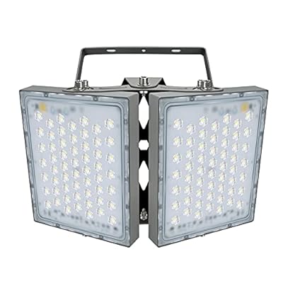 STASUN LED Flood Light Outdoor, 200W 18000lm Outdoor Lighting, 5000K Daylight White, Adjustable Heads, IP66 Waterproof Outside Security Floodlights for Yard, Court, Stadium, Parking Lot