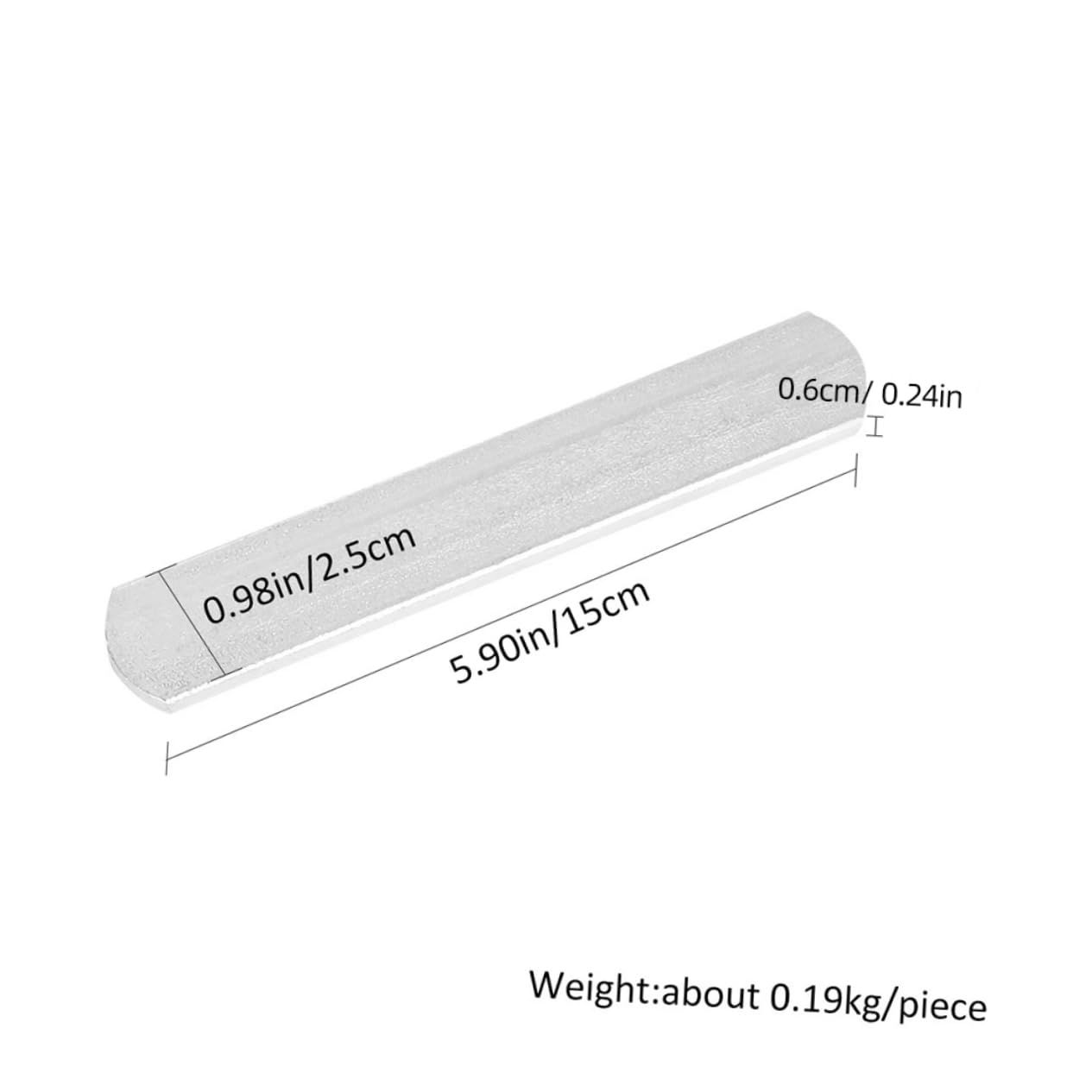 SUPVOX Professional Steel for Fitness 8pcs Running Weight Weighted Training Exercise Weight Equipment