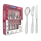 Jogo de Talheres 30 Peças Tramontina Laguna 66906454 Inox