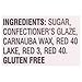 Cake Mate Christmas Red Sanding Sugar – Edible Red Decorating Sugar for Cupcakes, Cakes, Cookies & Desserts – Perfect for Cake Decorating, Holiday Treats, and Special Occasions (8 oz)