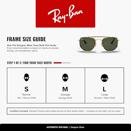 Image of Ray-Ban RB3648M The Marshal II Geometric Aviator Sunglasses for Men for Women