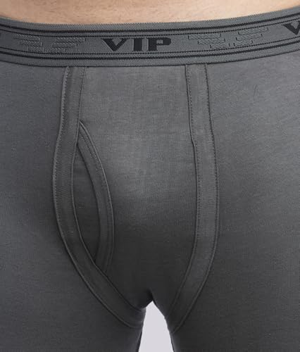 Image of VIP ULTIMAICD Color Men's 100% Cotton Interlock Fabric Trunk with Outer Elastic Waistband Combo Set