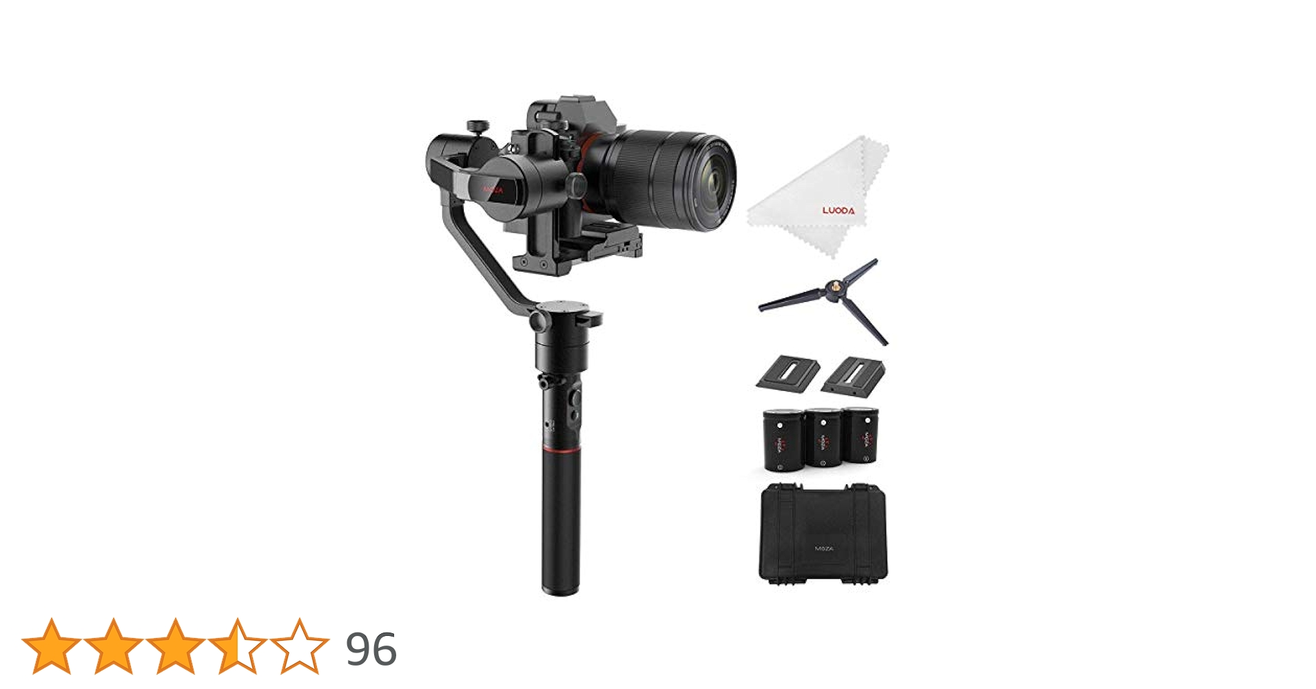 MOZA  AirCross ジンバル　スタビライザー Amazon.co.jp: MOZA AirCross 3軸ジンバル スタビライザー