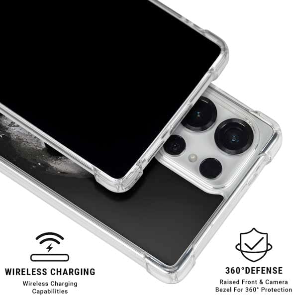 Skinit Clear Phone Case Compatible with Galaxy S25 Ultra - Officially Licensed Warner Bros Friday The 13th Jason Voorhees Design