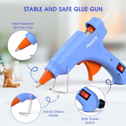 Assark 30W Fast Heating Mini Glue Gun