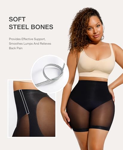 Lover-Beauty Tummy Control Shapewear Shorts for Women Butt Lifting Body Shaper Thigh Slimmer Panties Underwear2