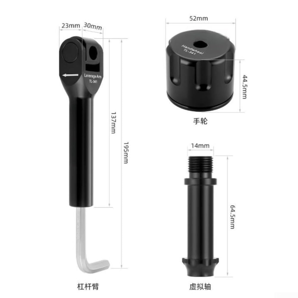per attrezzo Rimozione Copertura Pedivella 200mm CNC per attrezzo