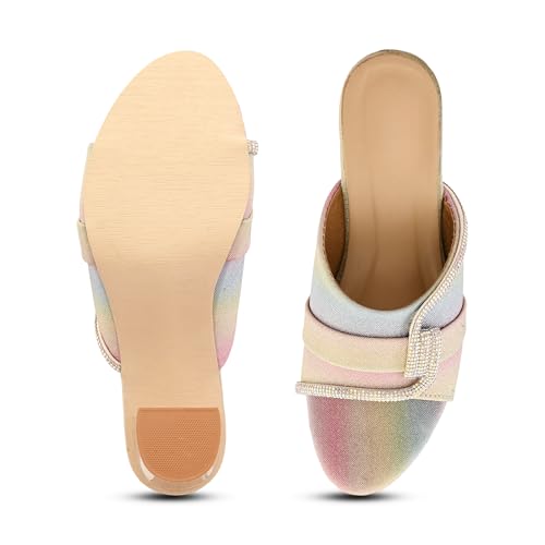 Image of Centrino Women's Sandals | Soft Cushioned Footbed for Extra Comfort | Stylish & Elegant Look for Ladies | Fashionable & Durable Sandal Comfort & Quality (9469)
