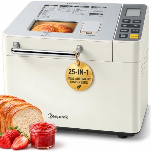 25-in-1 Bread Maker, 2LB Automatic Bread Machine