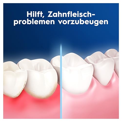 Oral-B Pro-Expert Advanced Zahnband Gewachst, Tiefenreinigung, frische Minze, entfernt Plaque und Speisereste zwischen den Zähnen, 4x 50 m Pack