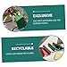 OHPHCALL A6 Binder Texture Cover Budget Notebook Binder Loose Leaf Notebook Cover